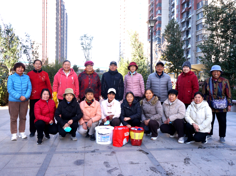 行善行义清洁家园