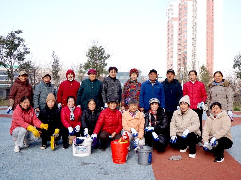 行善行义遵主道  清理家园暖邻里